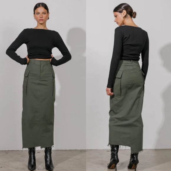 Local European Dresses & Skirts - Local European Cargo Maxi Skirt